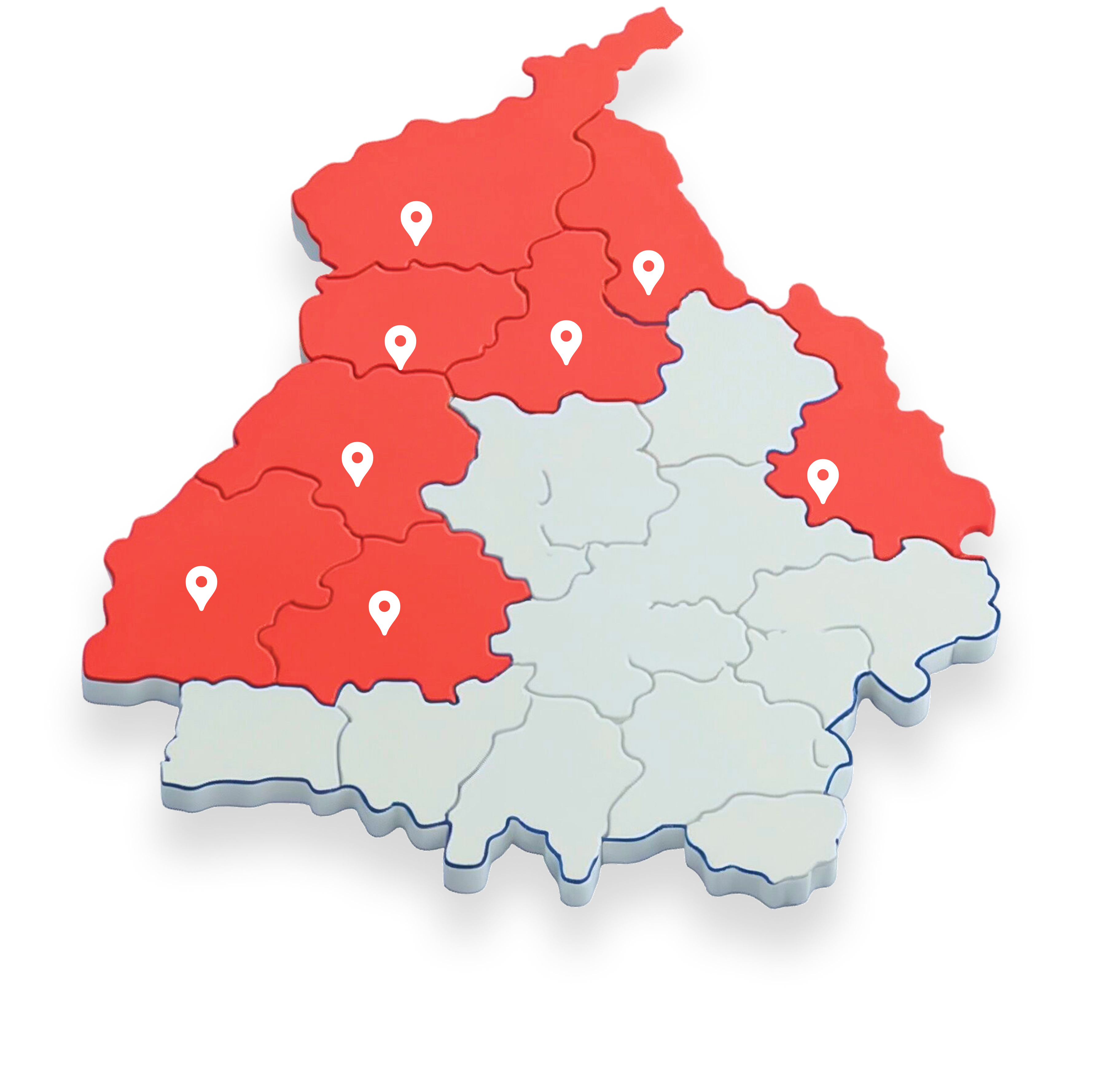 Punjab Flood Left Map